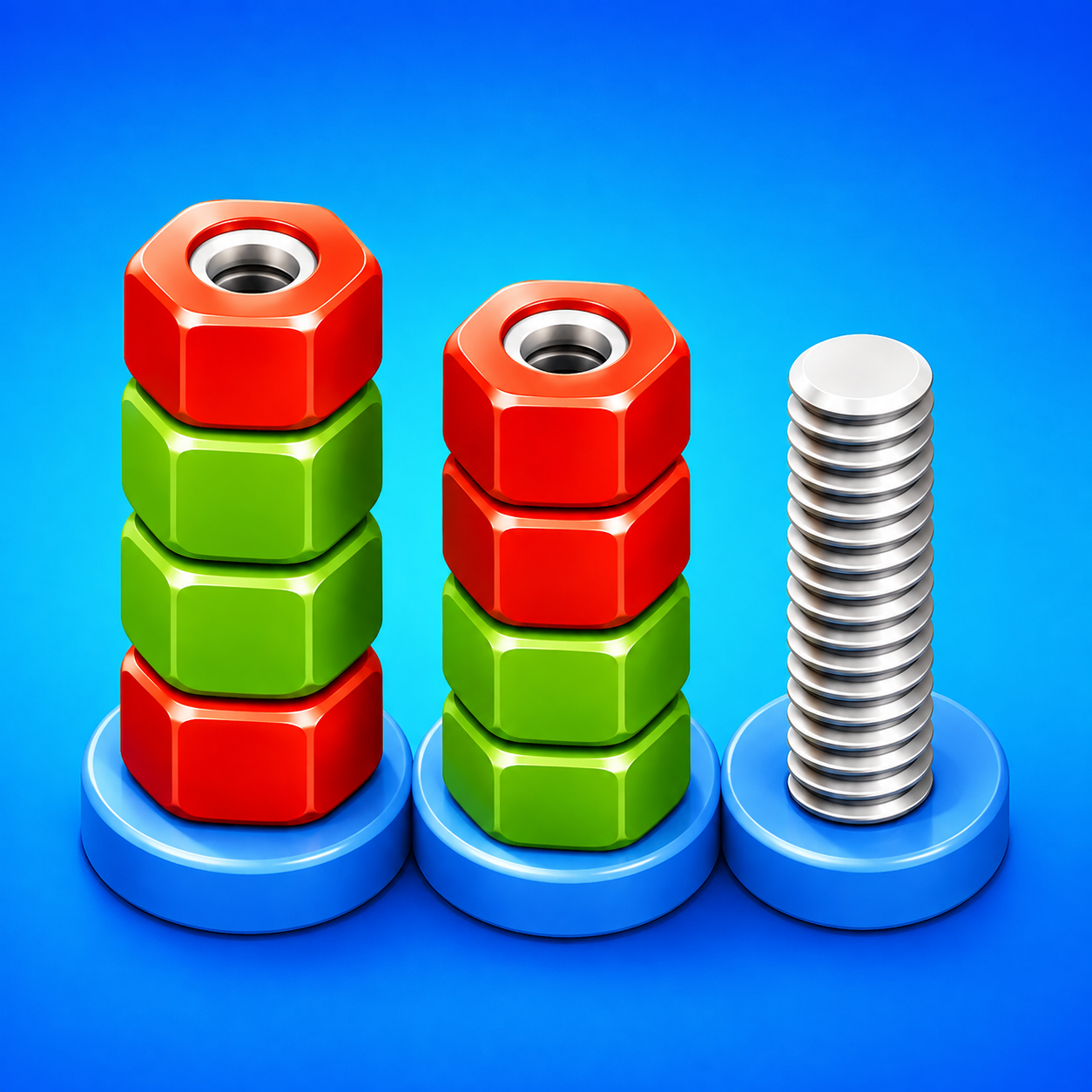 Nuts and Bolt Puzzle